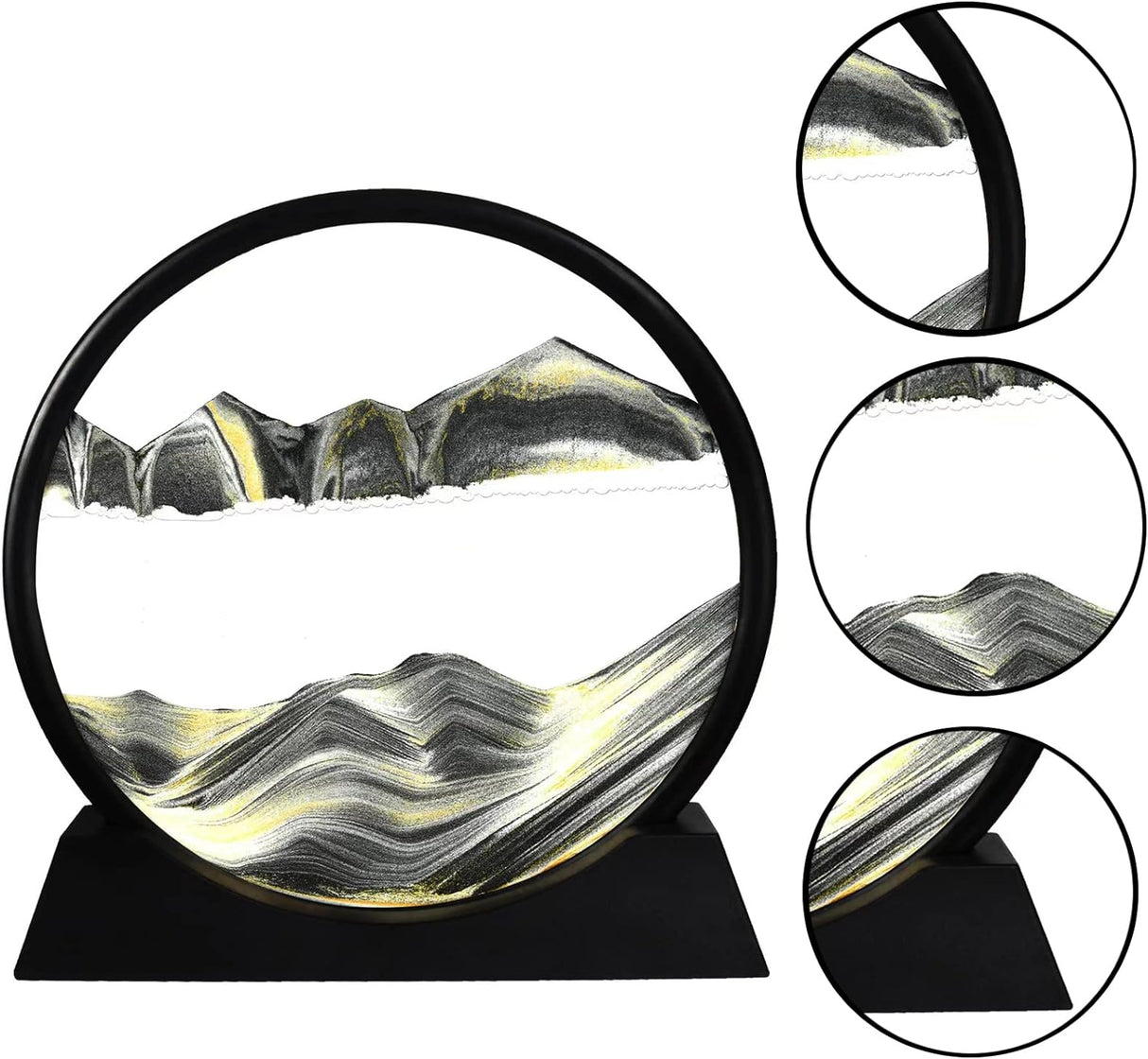 Sanduhr-Tiefsee-Sandlandschaft 3D-Modell