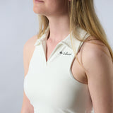 Zeluri Women's Sleeveless Tennis Top and Pleated Skirt Set