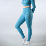 Zeluri Women's Cropped Hoodie and High-Waisted Leggings Set
